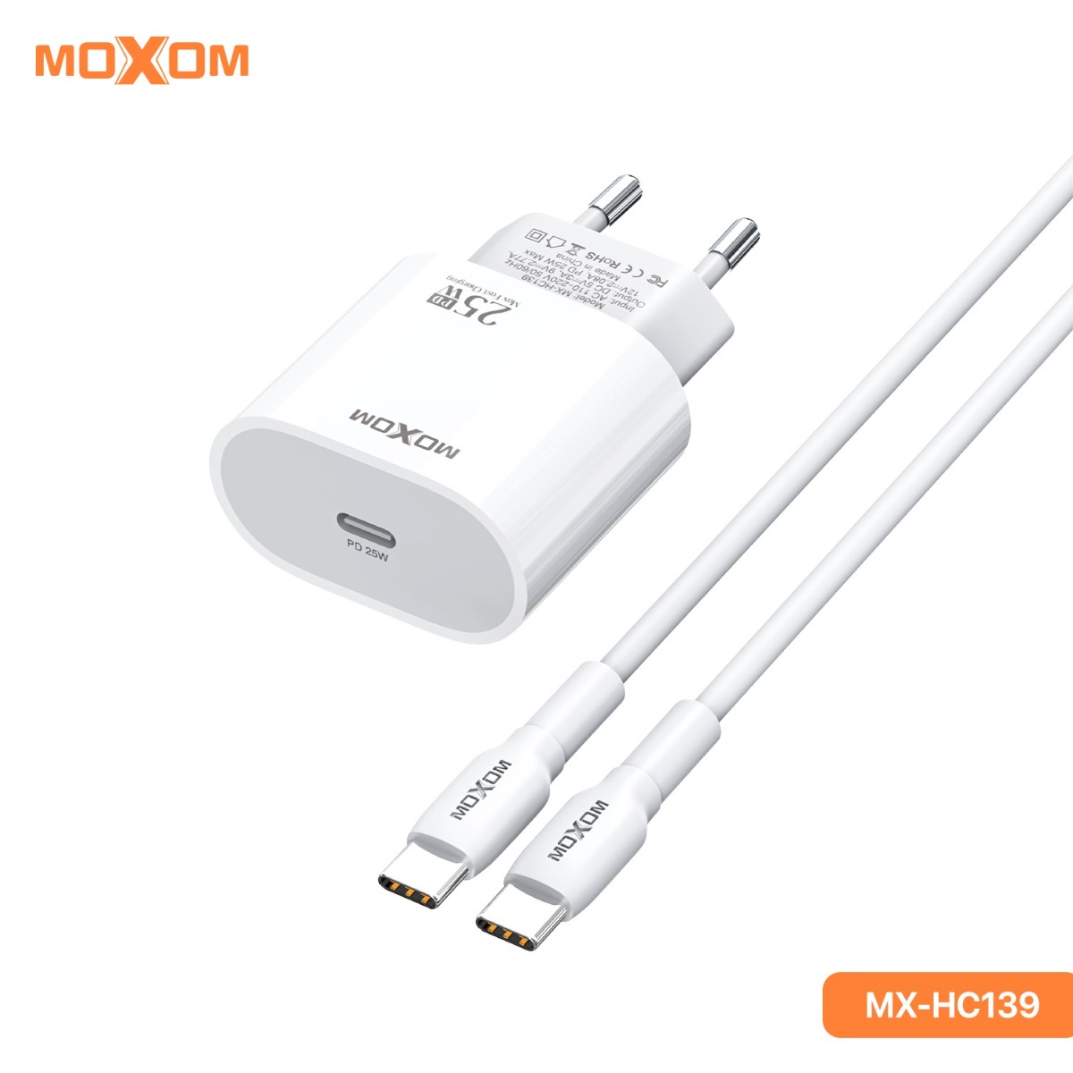 شاحن موكسوم MX-HC139 25W PD