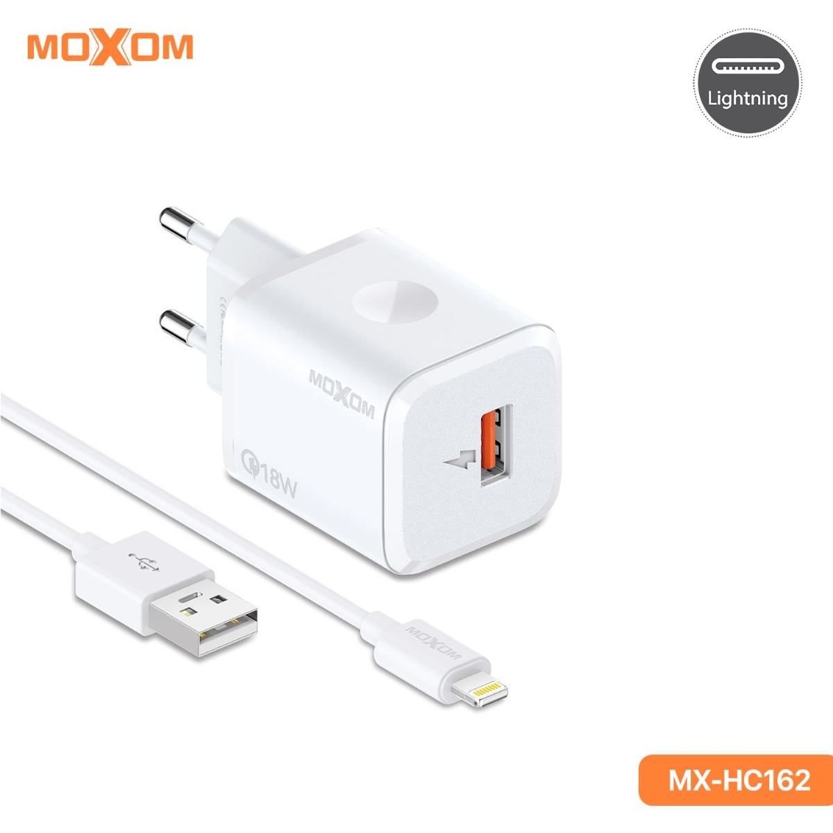 شاحن موكسوم MX-HC162 18W