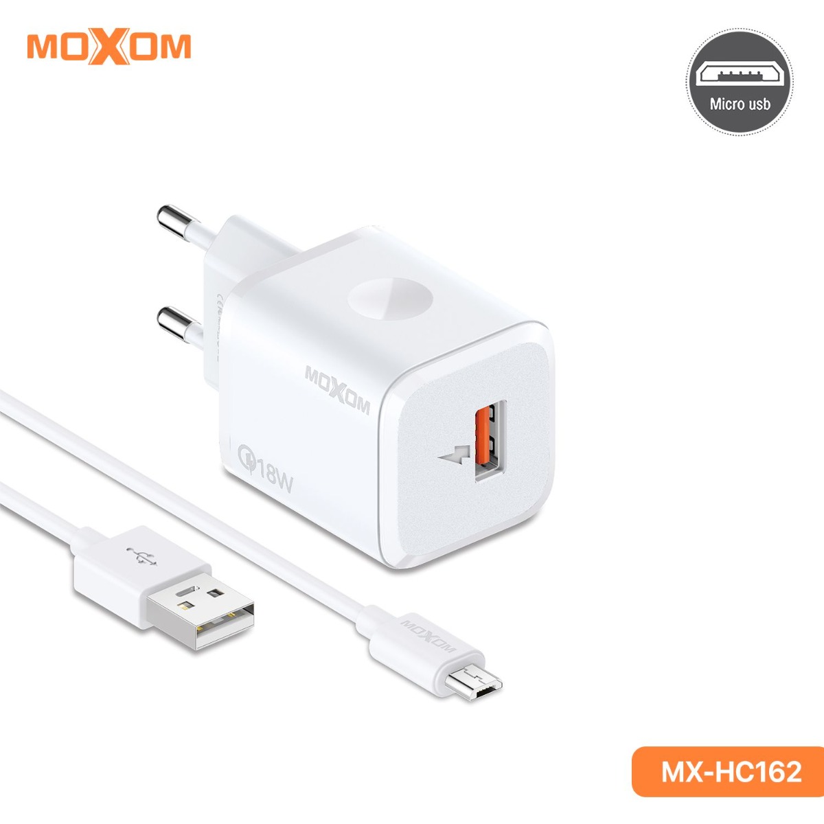 شاحن موكسوم MX-HC162 18W