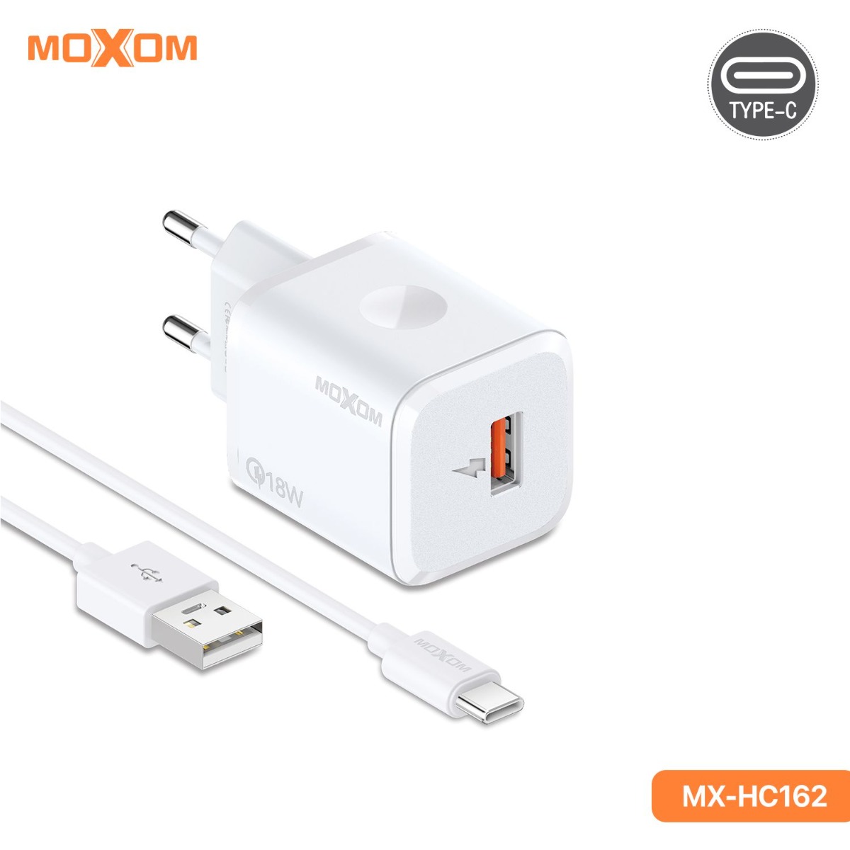 شاحن موكسوم MX-HC162 18W