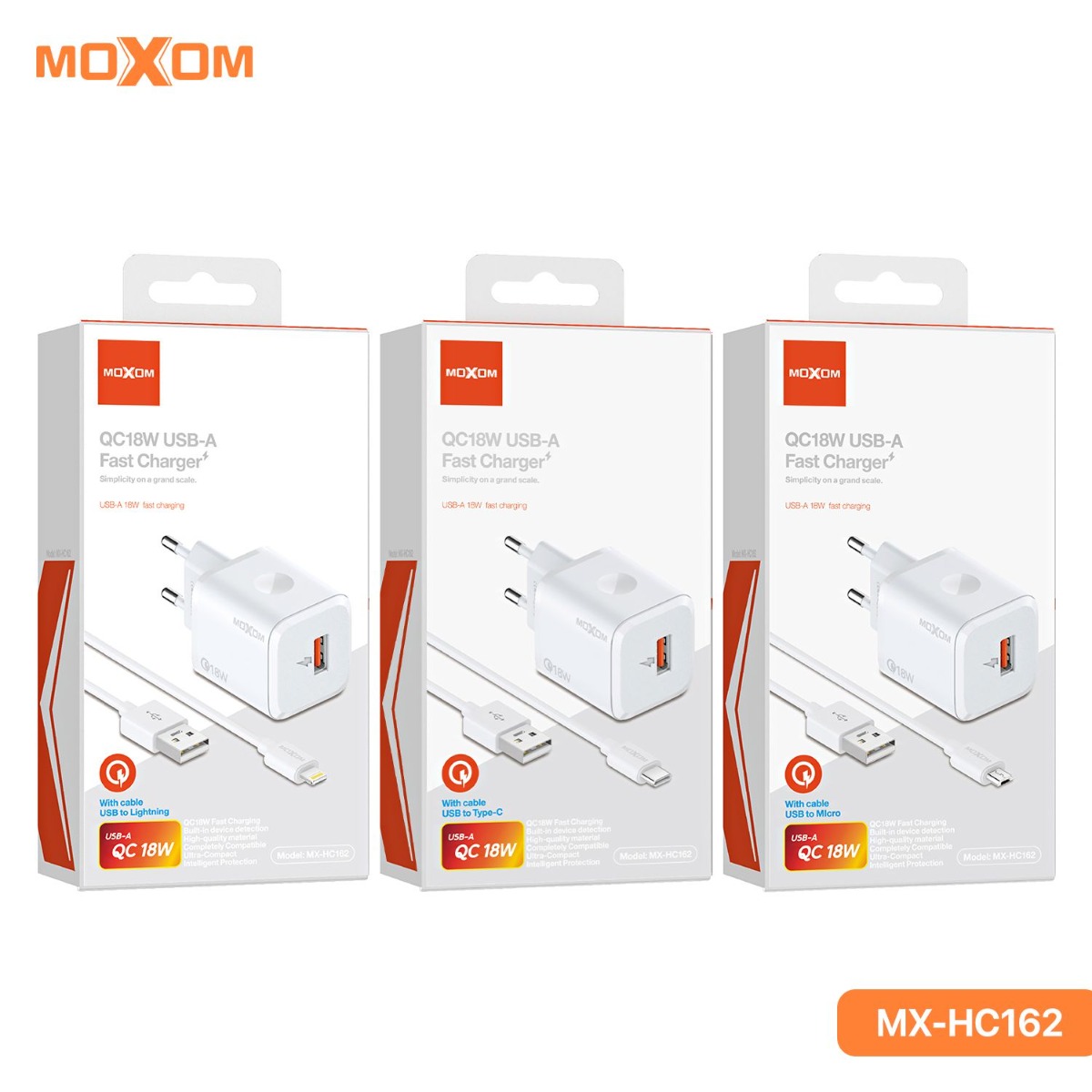 MOXOM MX-HC162 18W Charger