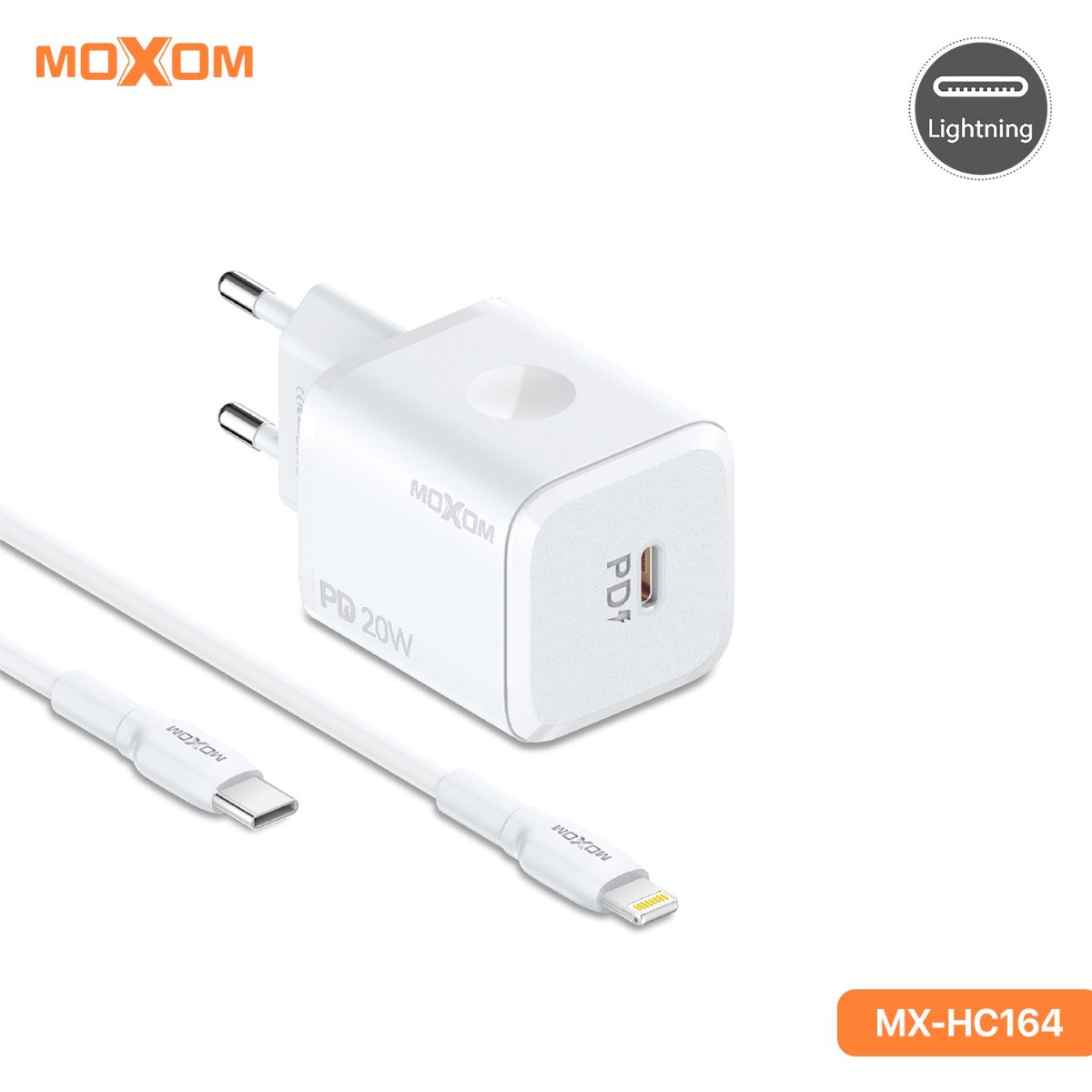 MOXOM MX-HC164 20W PD Charger