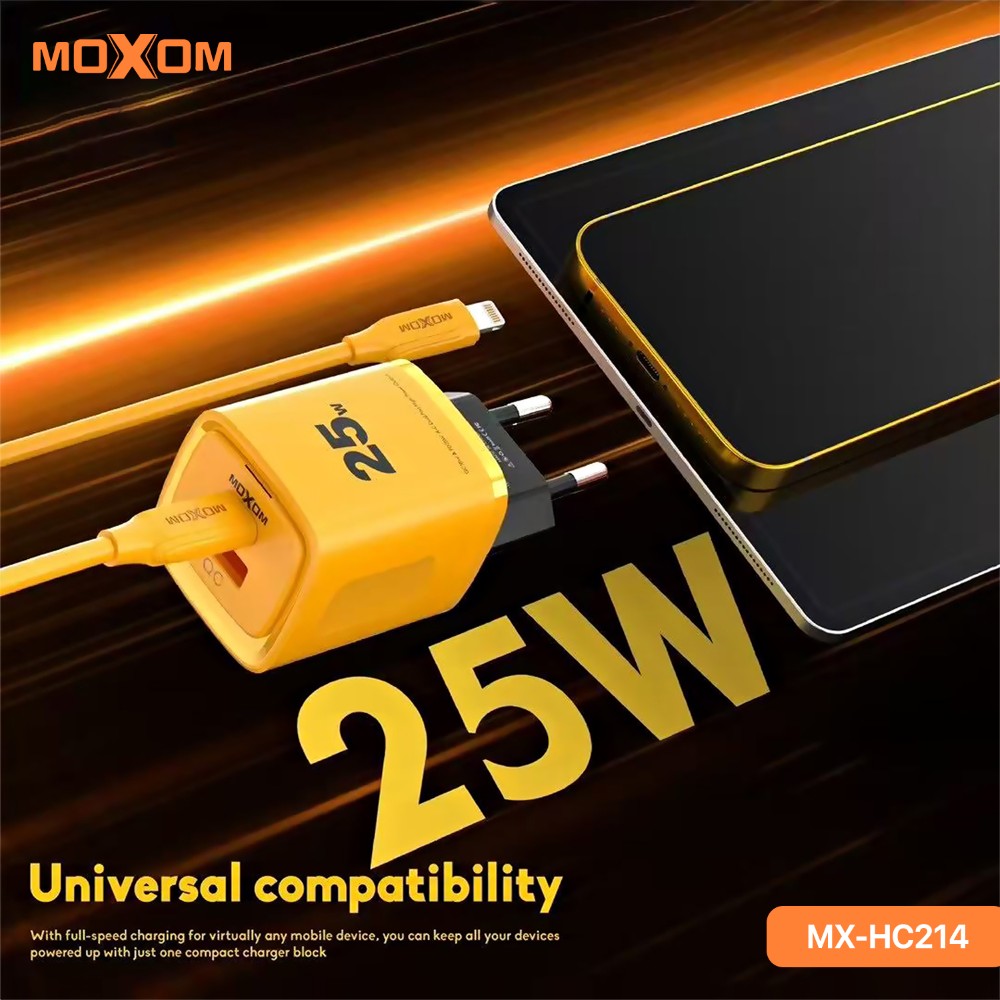 شاحن موكسوم MX-HC214 25W PD