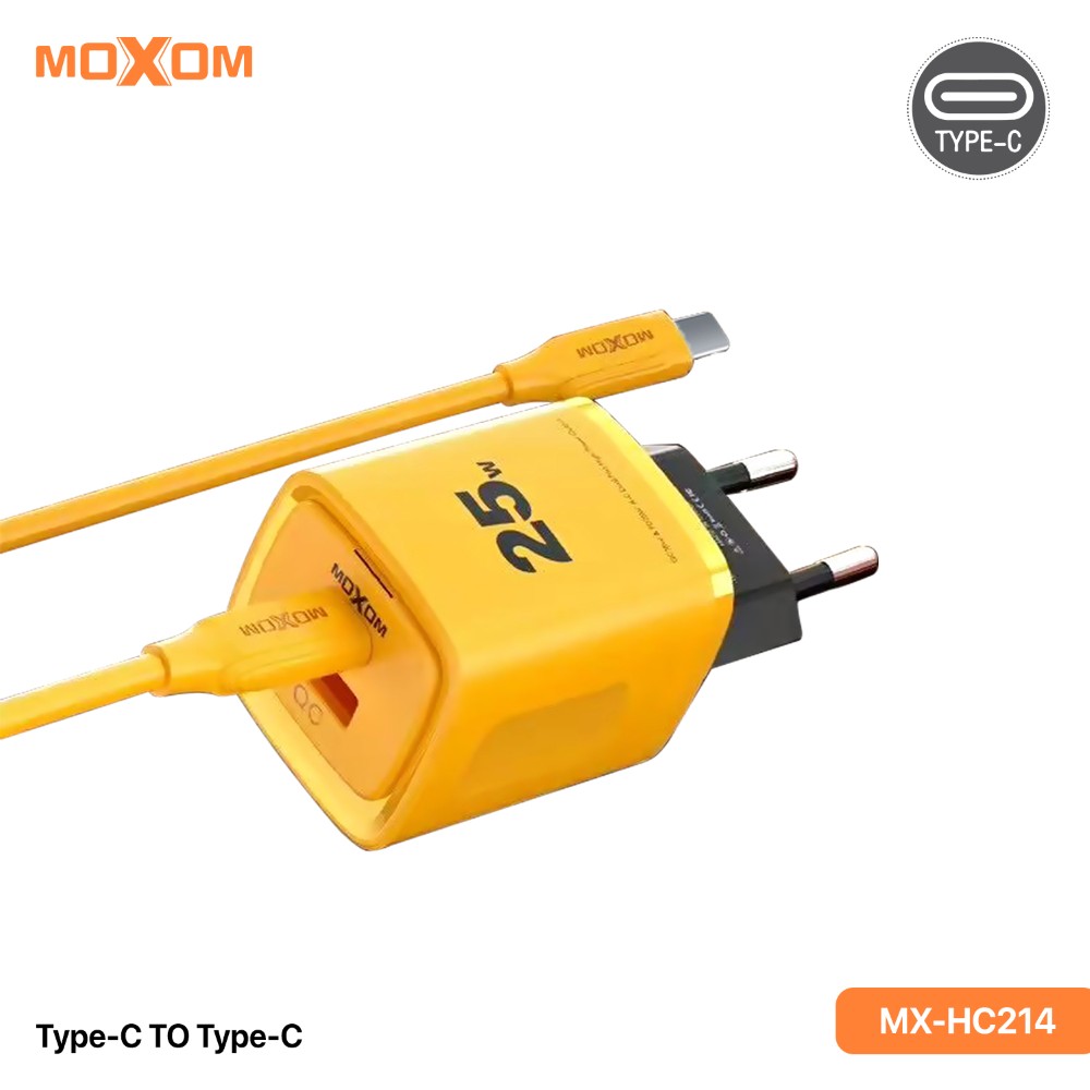 شاحن موكسوم MX-HC214 25W PD