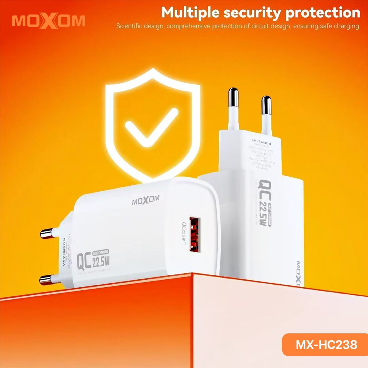 شاحن موكسوم MX-HC238 22.5W
