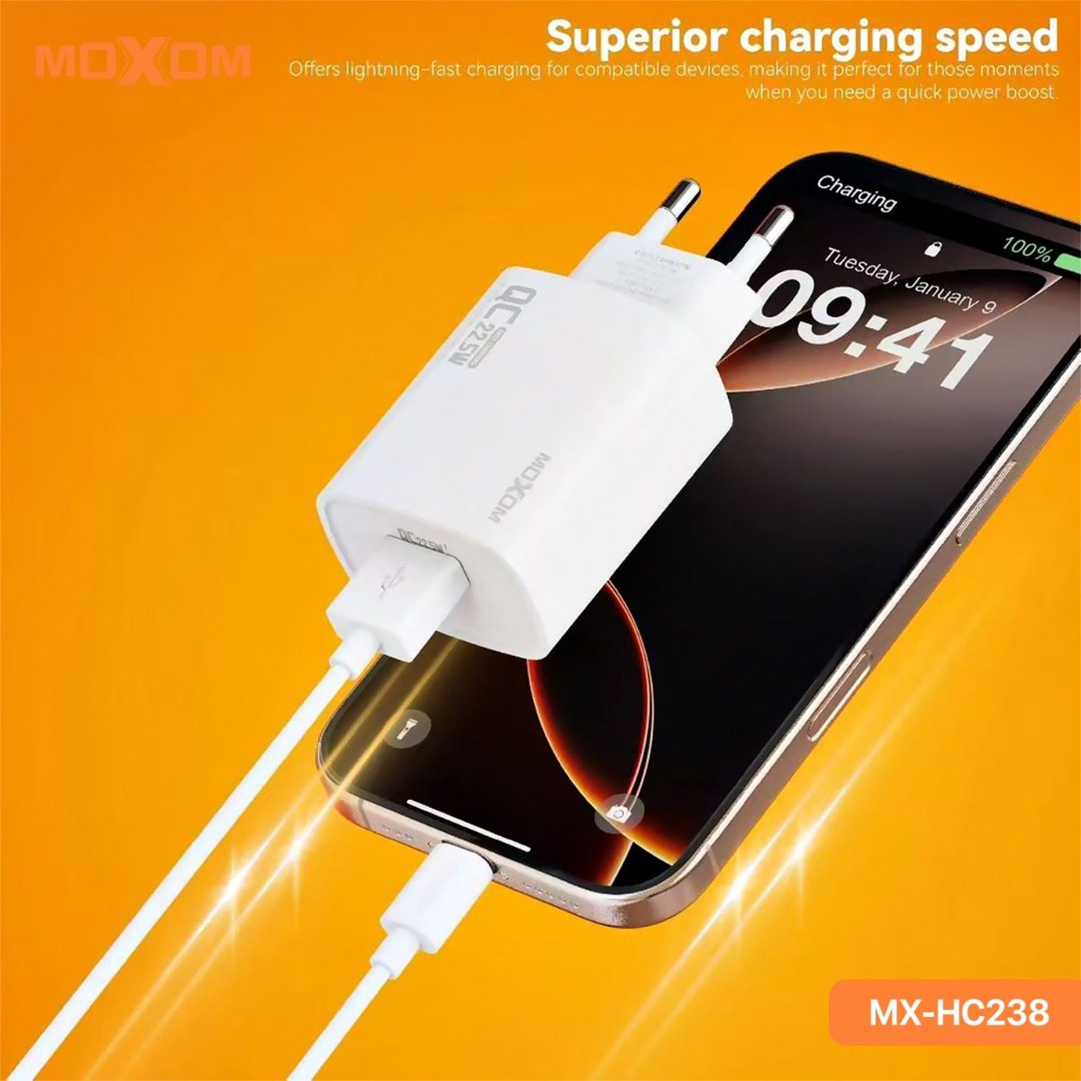 MOXOM MX-HC238 22.5W Charger