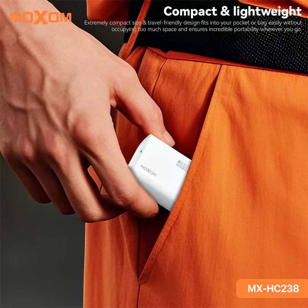 شاحن موكسوم MX-HC238 22.5W