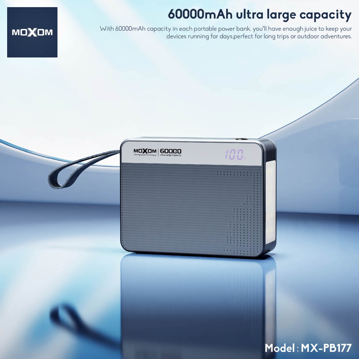 MOXOM MX-PB177 60000mAh Power Bank