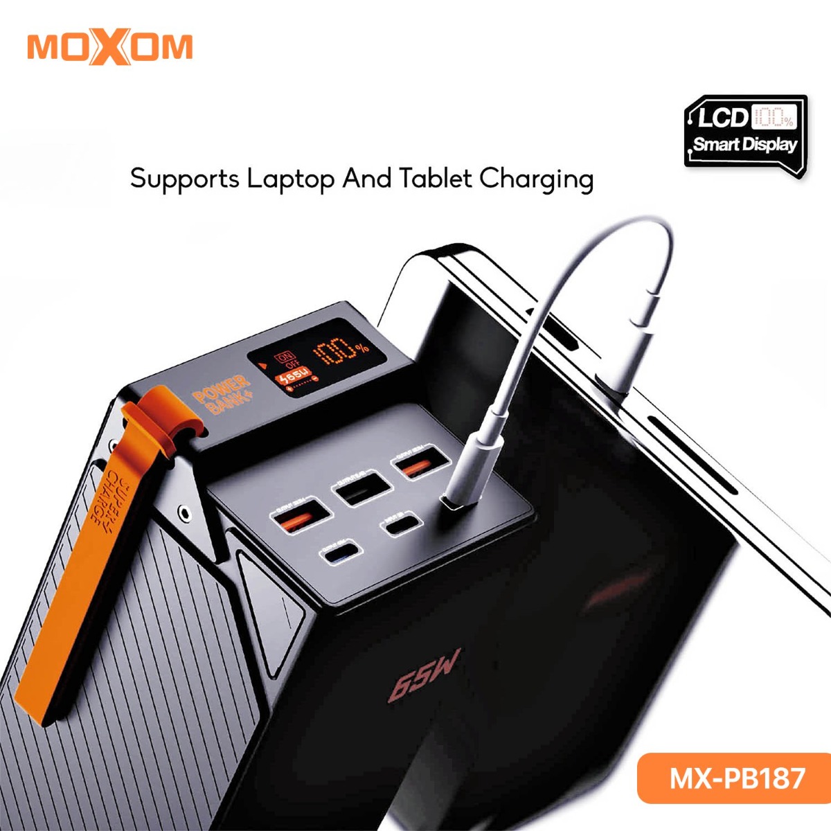 MOXOM MX-PB187 50000mAh 65W Power Bank