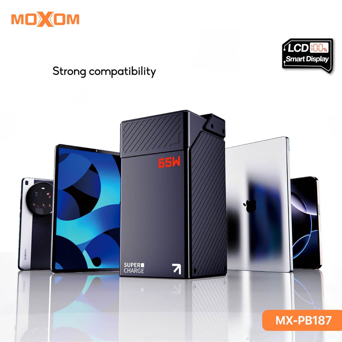 MOXOM MX-PB187 50000mAh 65W Power Bank