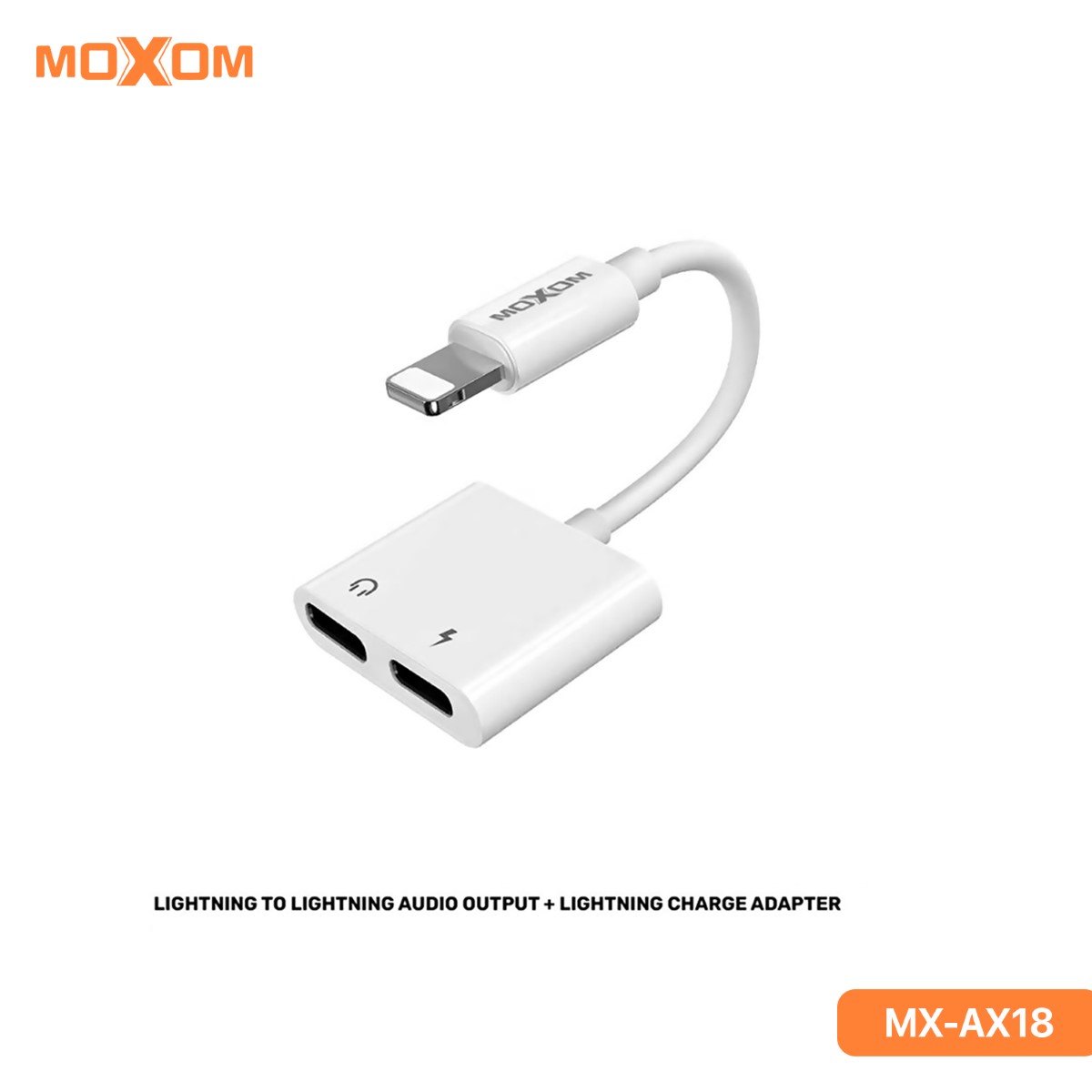 تحويلة صوت وشحن موكسوم MX-AX18