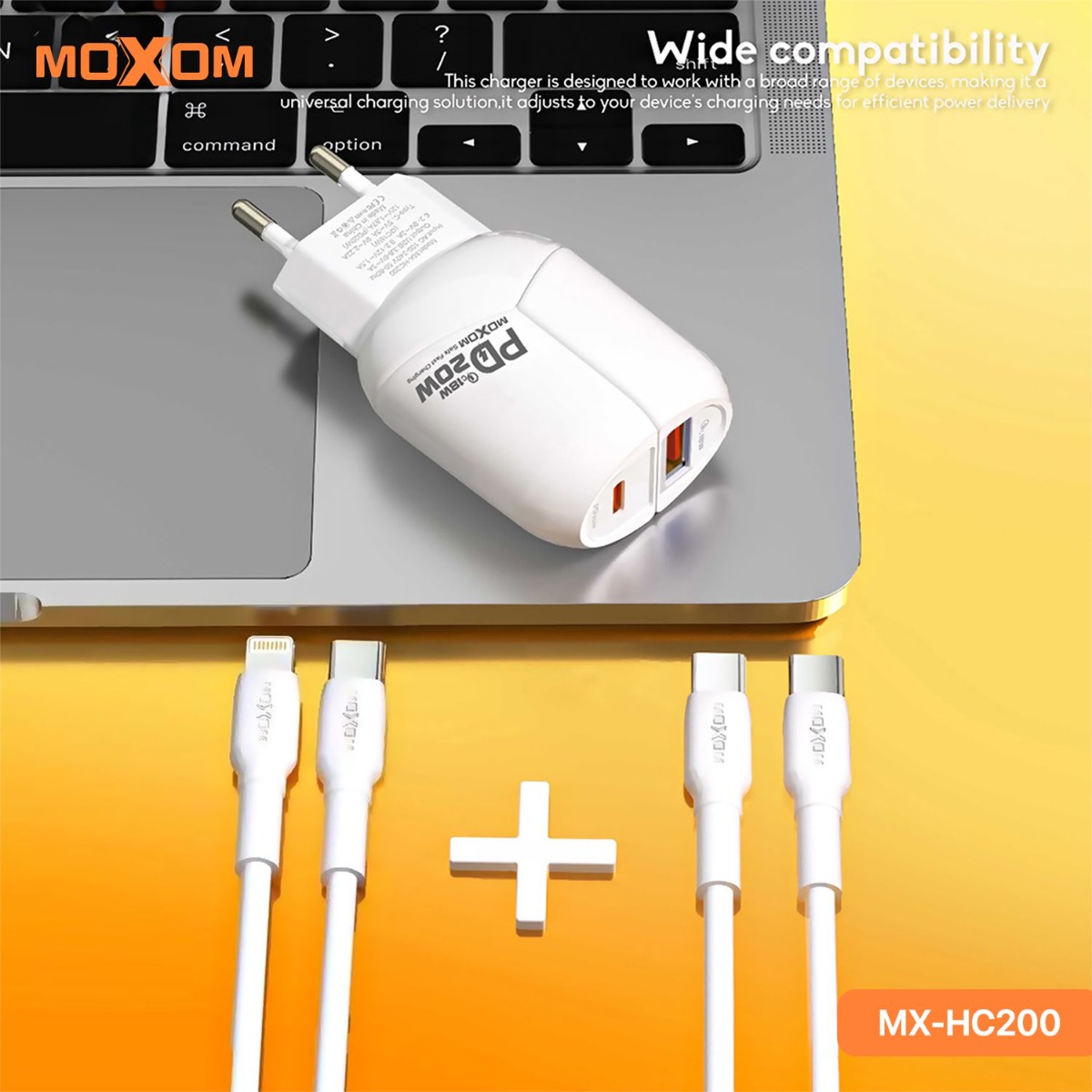 شاحن موكسوم MX-HC200 20W PD