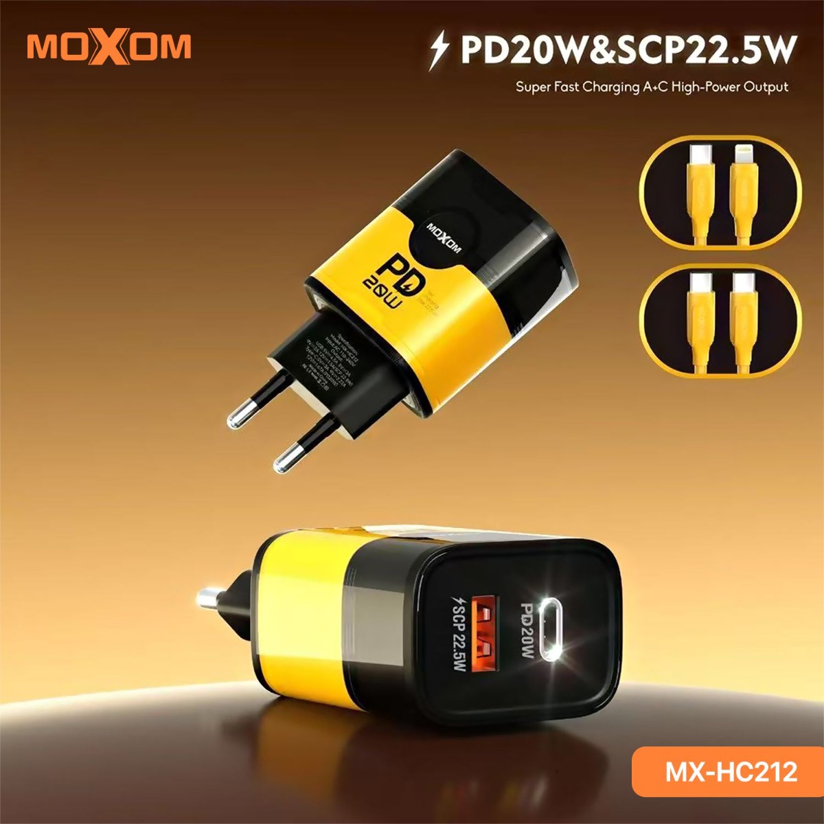 MOXOM MX-HC212 20W PD Charger