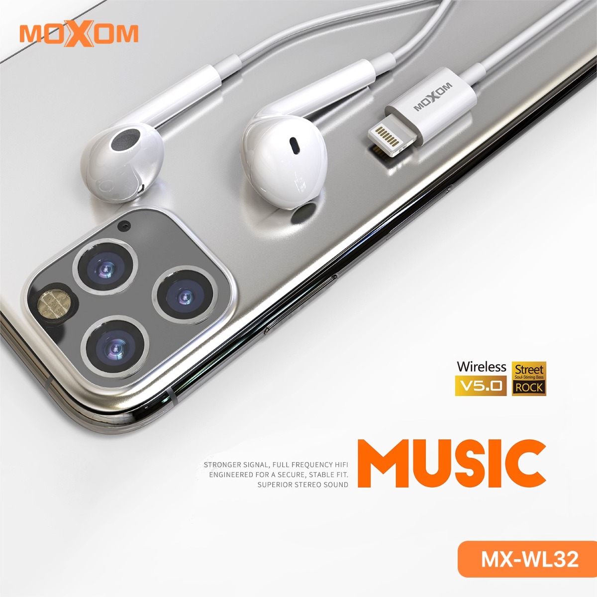 MOXOM MX-WL32 Earphone
