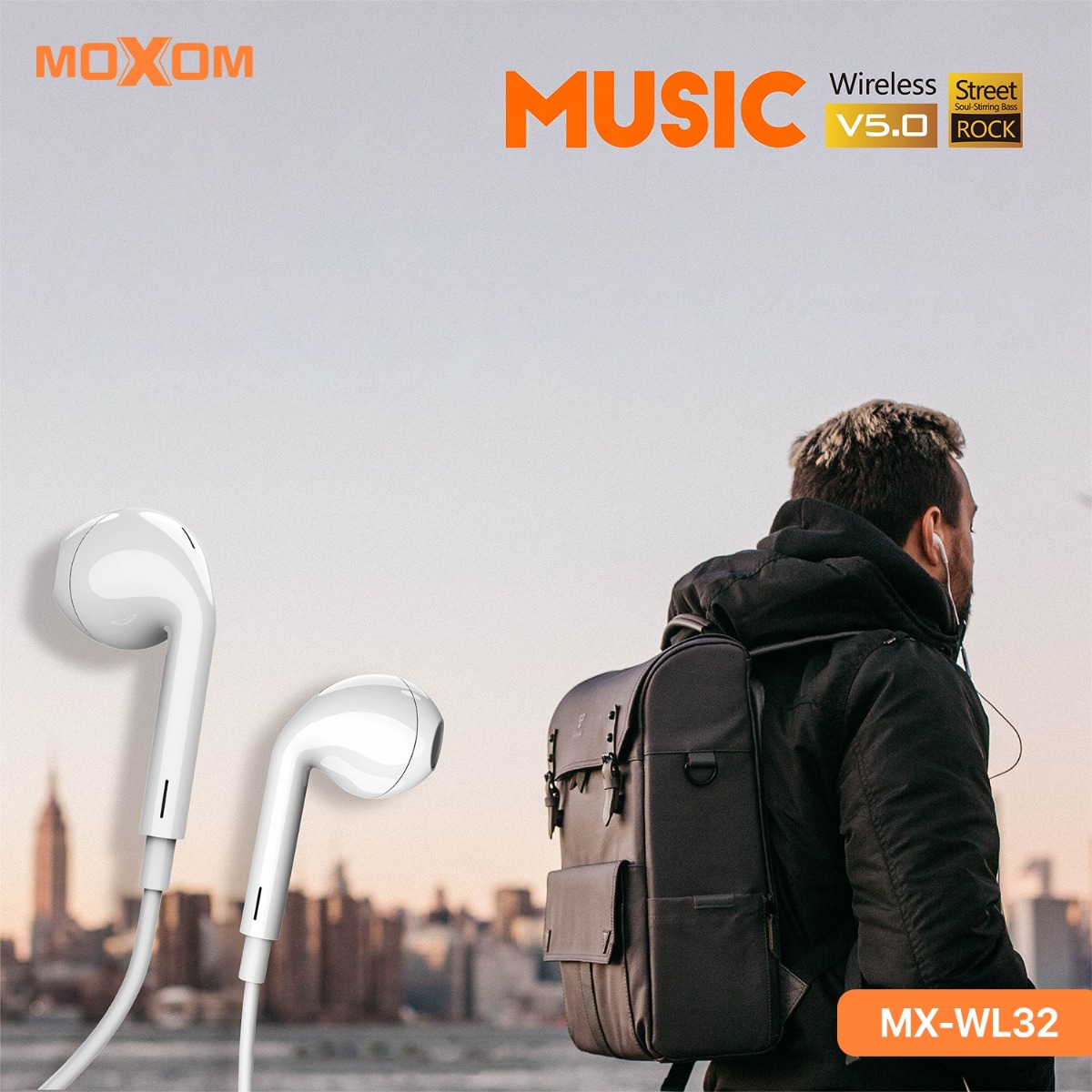 MOXOM MX-WL32 Earphone