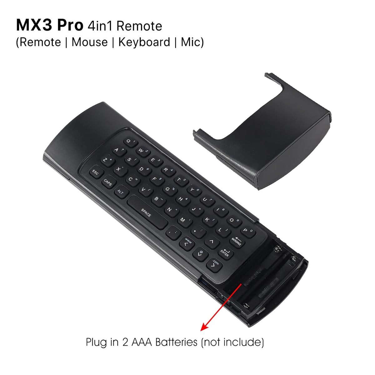 MX3 Pro 4in1 (Remote | Mouse | Keyboard | LED | Mic)