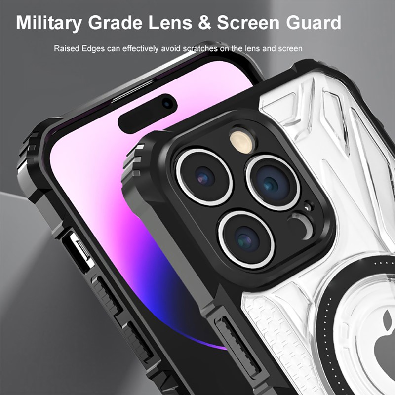 MyChoice Back Case with MagSafe & Apple Hole For iPhone