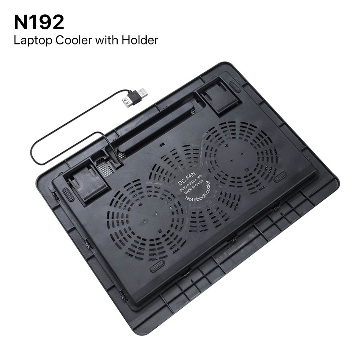 N192 Laptop Cooler with Holder