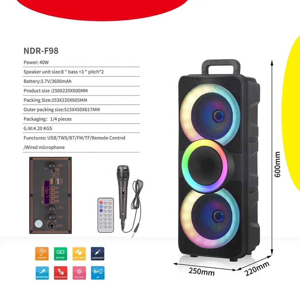 سبيكر NDR-F98 بلوتوث