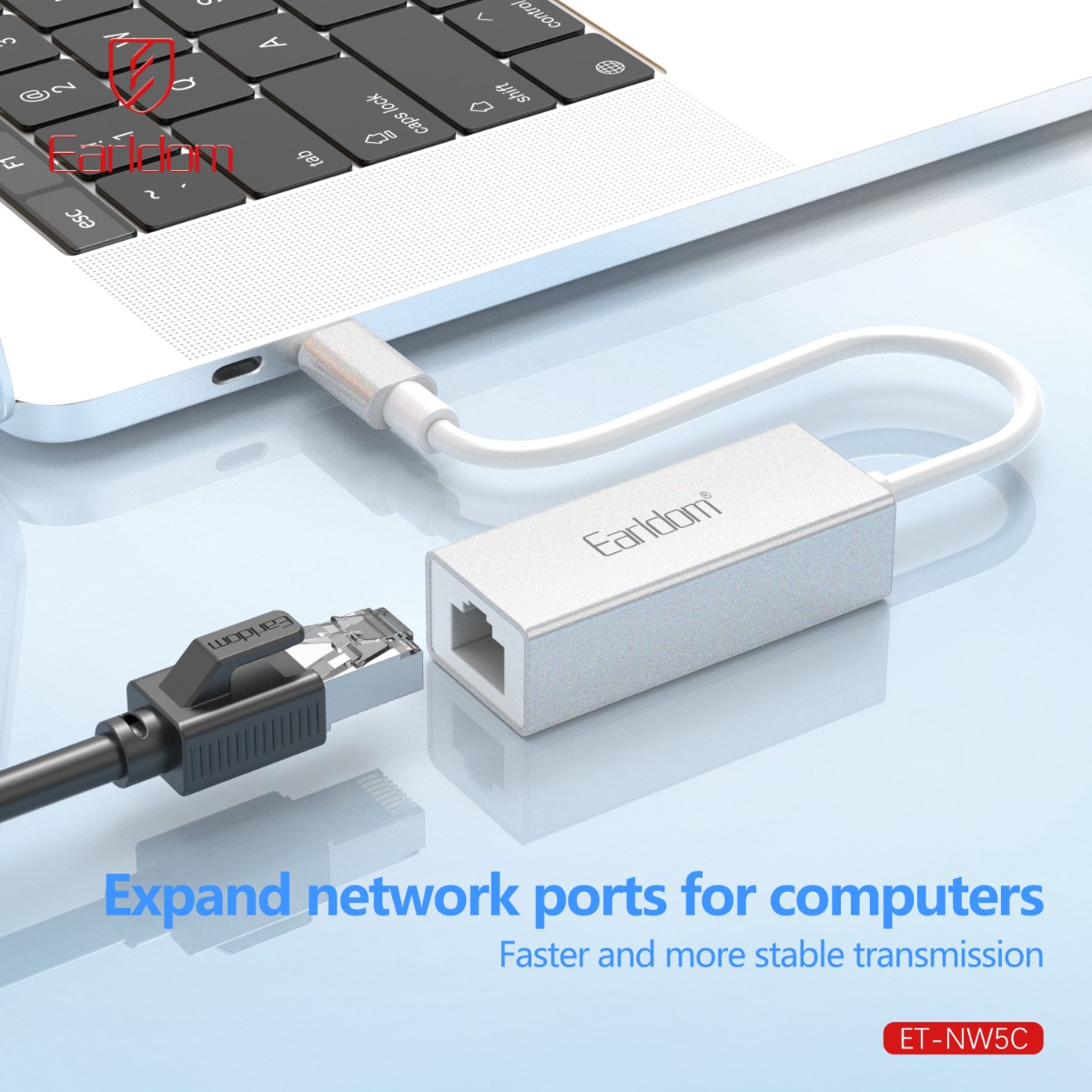 Earldom ET-NW5C Network Ethernet Cable Adapter