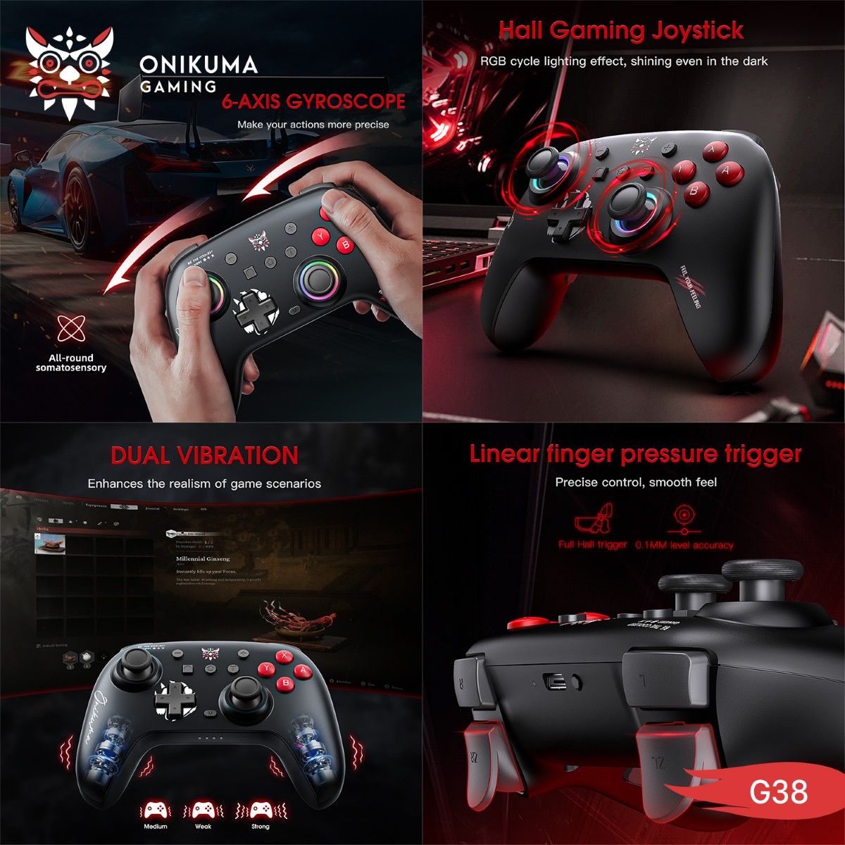 ONIKUMA C1 Game Controller