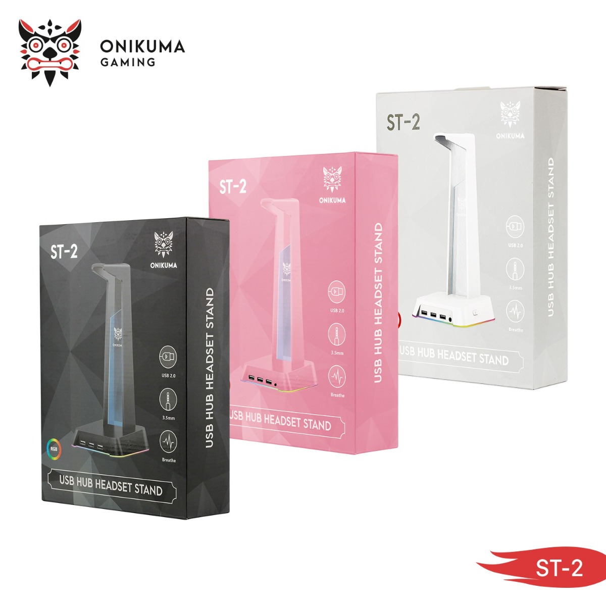 ستاند ONIKUMA ST-2 سلكي لسماعات الرأس