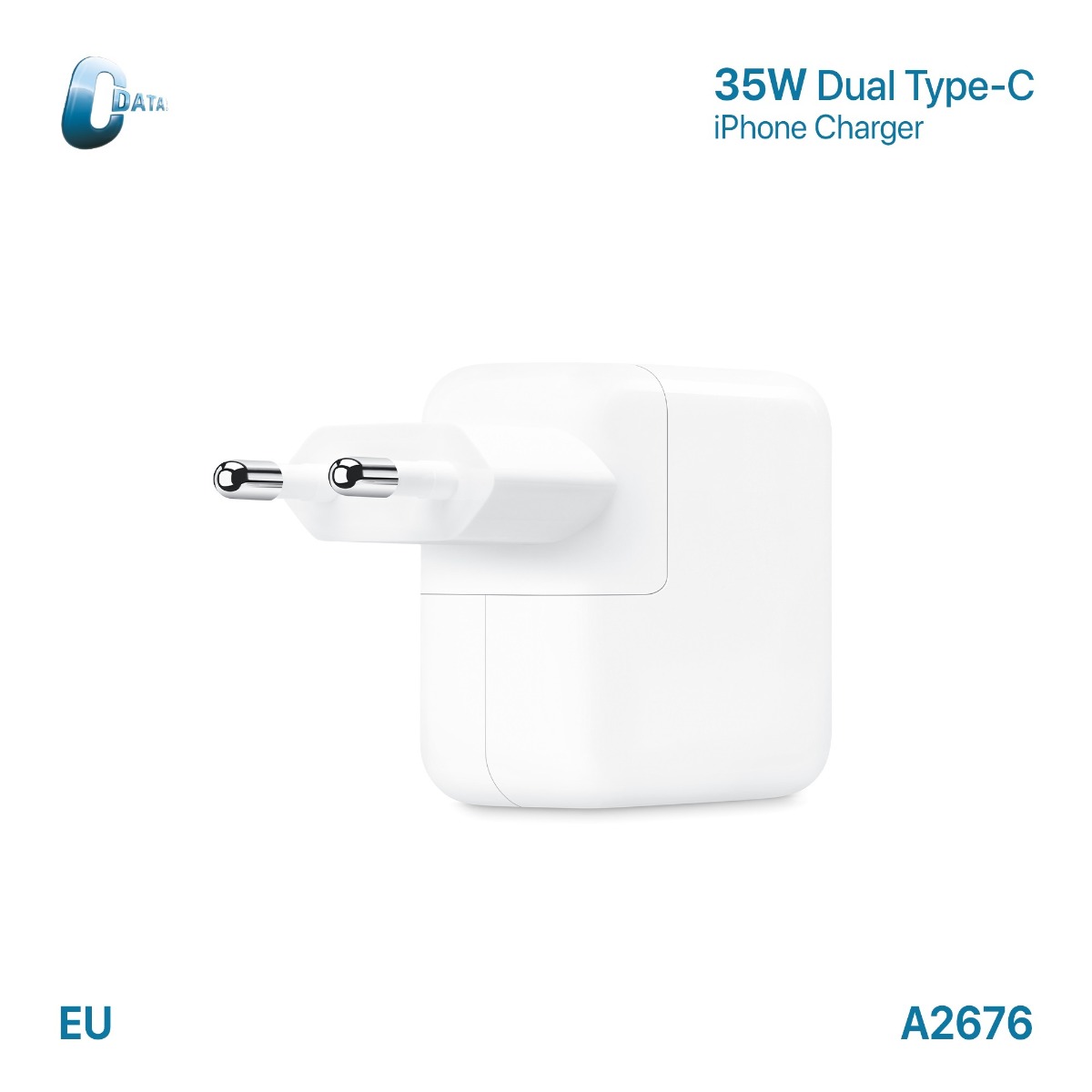 Original Apple C-Data 35W Dual Type-C Charger