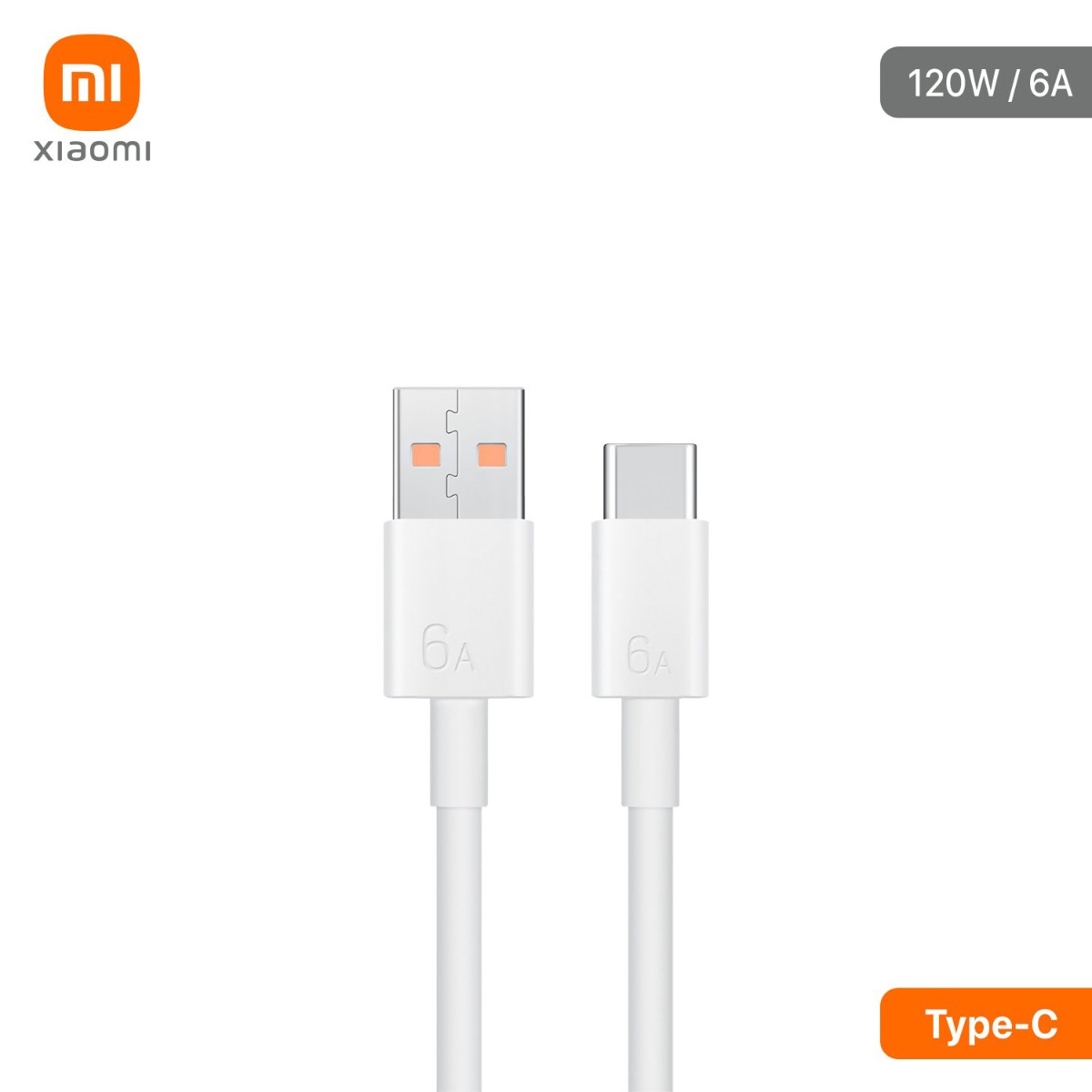 Original Xiaomi 6A 120W Type-C Cable
