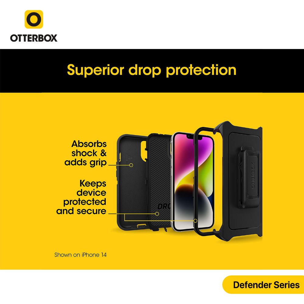 حماية ظهر OTTERBOX Defender مع لوجو لأجهزة الموبايل
