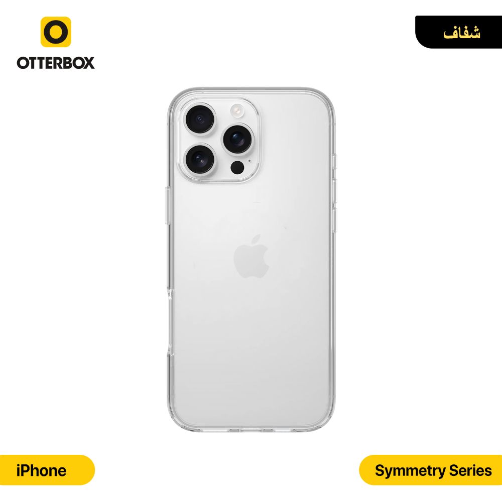 OTTERBOX Symmetry Clear Mobile Back Case with Logo