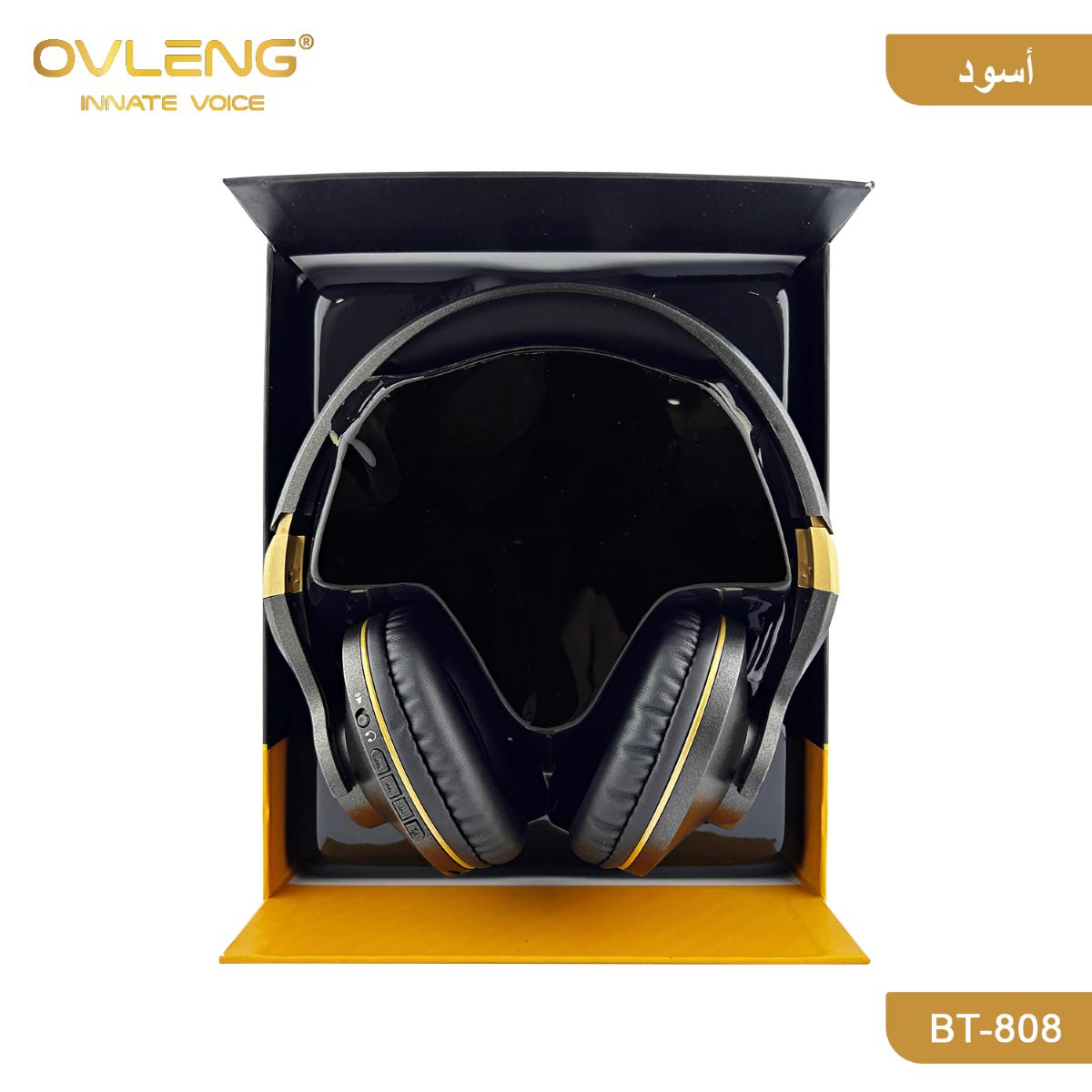 OVLENG BT-808 Bluetooth Headphone with Speaker