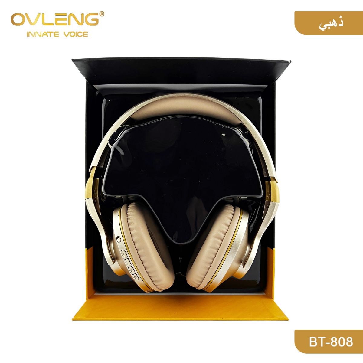 OVLENG BT-808 Bluetooth Headphone with Speaker