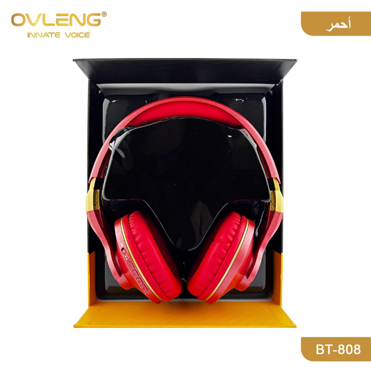 سماعة الرأس OVLENG BT-808 بلوتوث مع سبيكر
