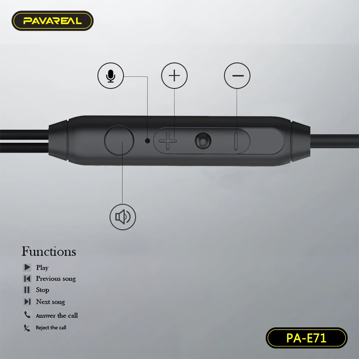 سماعة أذن PAVAREAL PA-E71