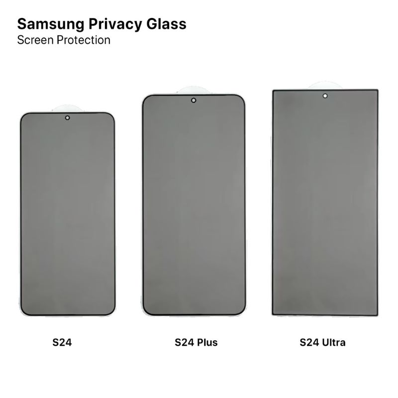 360ْ  Privacy Glass Screen Protection For Samsung