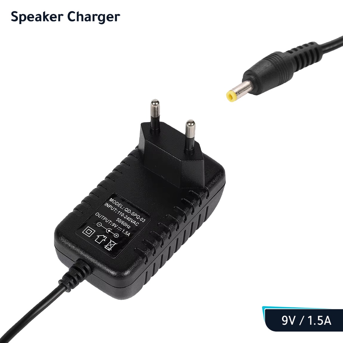 9V/1.5A Speaker Charger