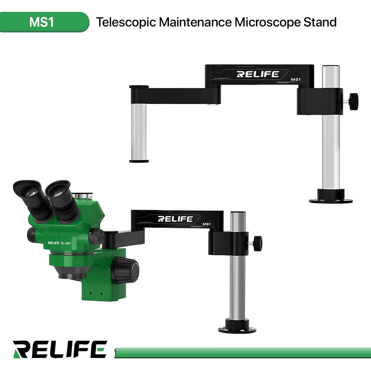 RELIFE MS1 Telescopic Maintenance Microscope Stand