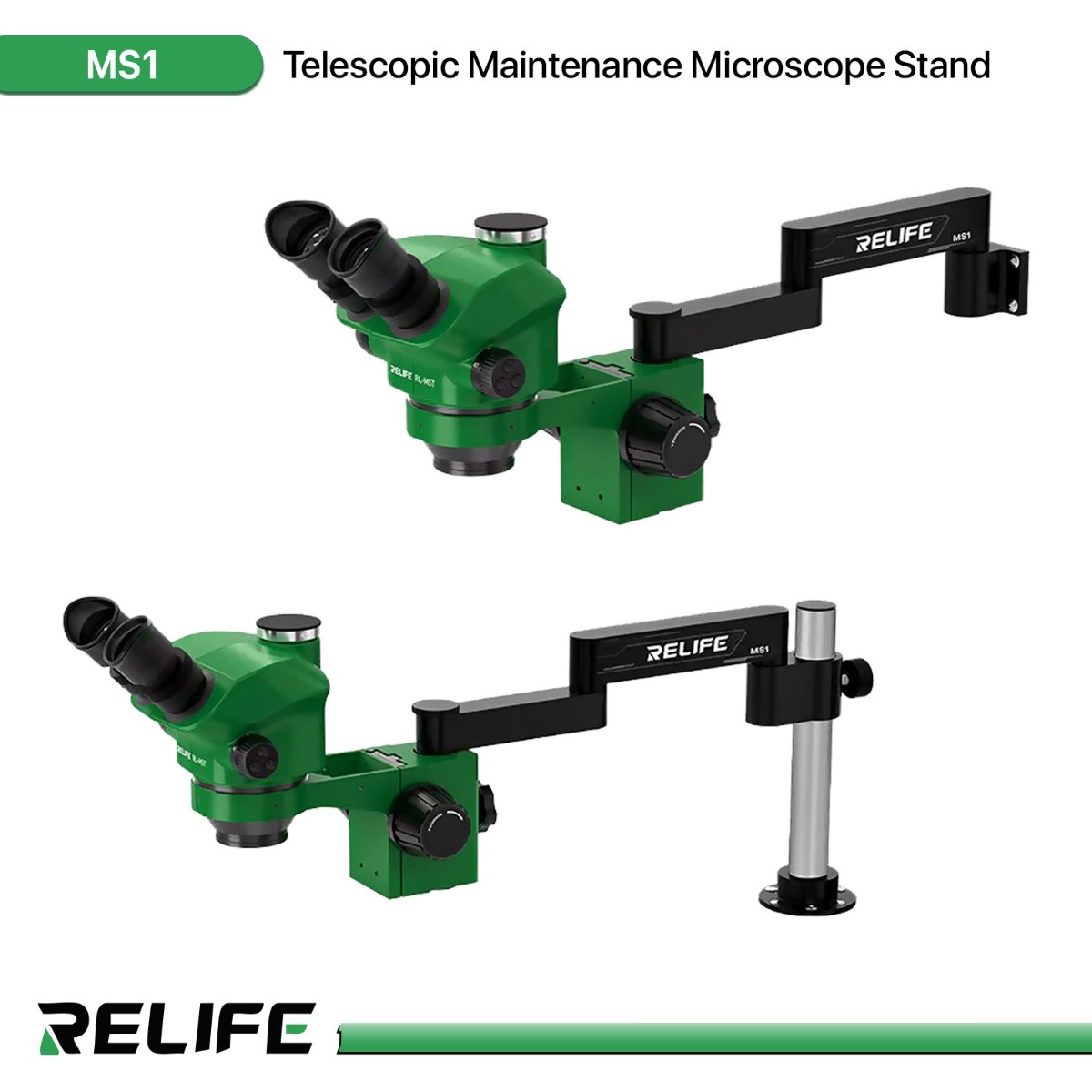 RELIFE MS1 Telescopic Maintenance Microscope Stand