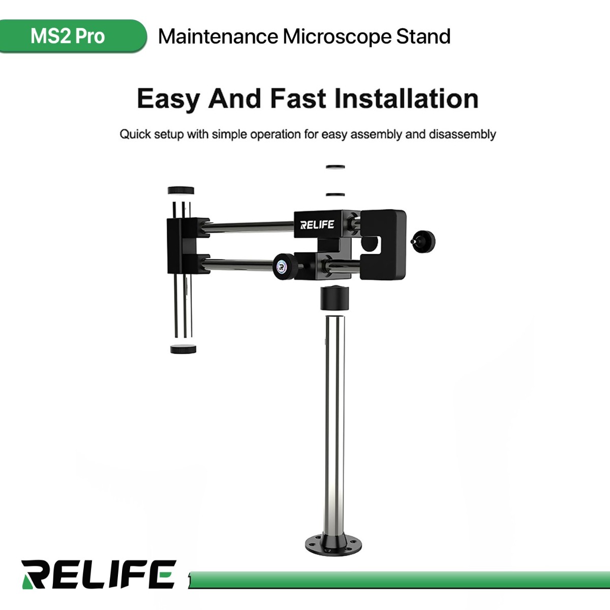 RELIFE MS2 Pro Maintenance Microscope Stand