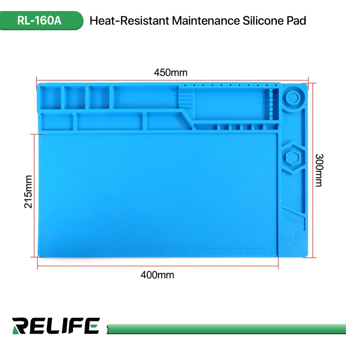 قاعدة صيانة سيليكون RELIFE RL-160A مقاومة للحرارة