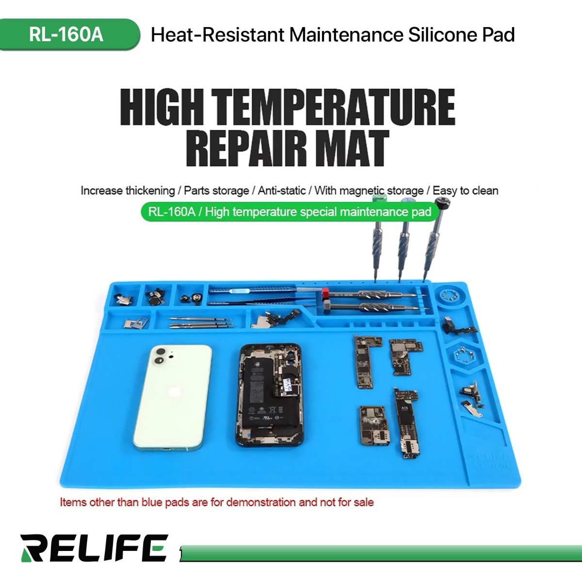 RELIFE RL-160A Heat-Resistant Maintenance Silicone Pad
