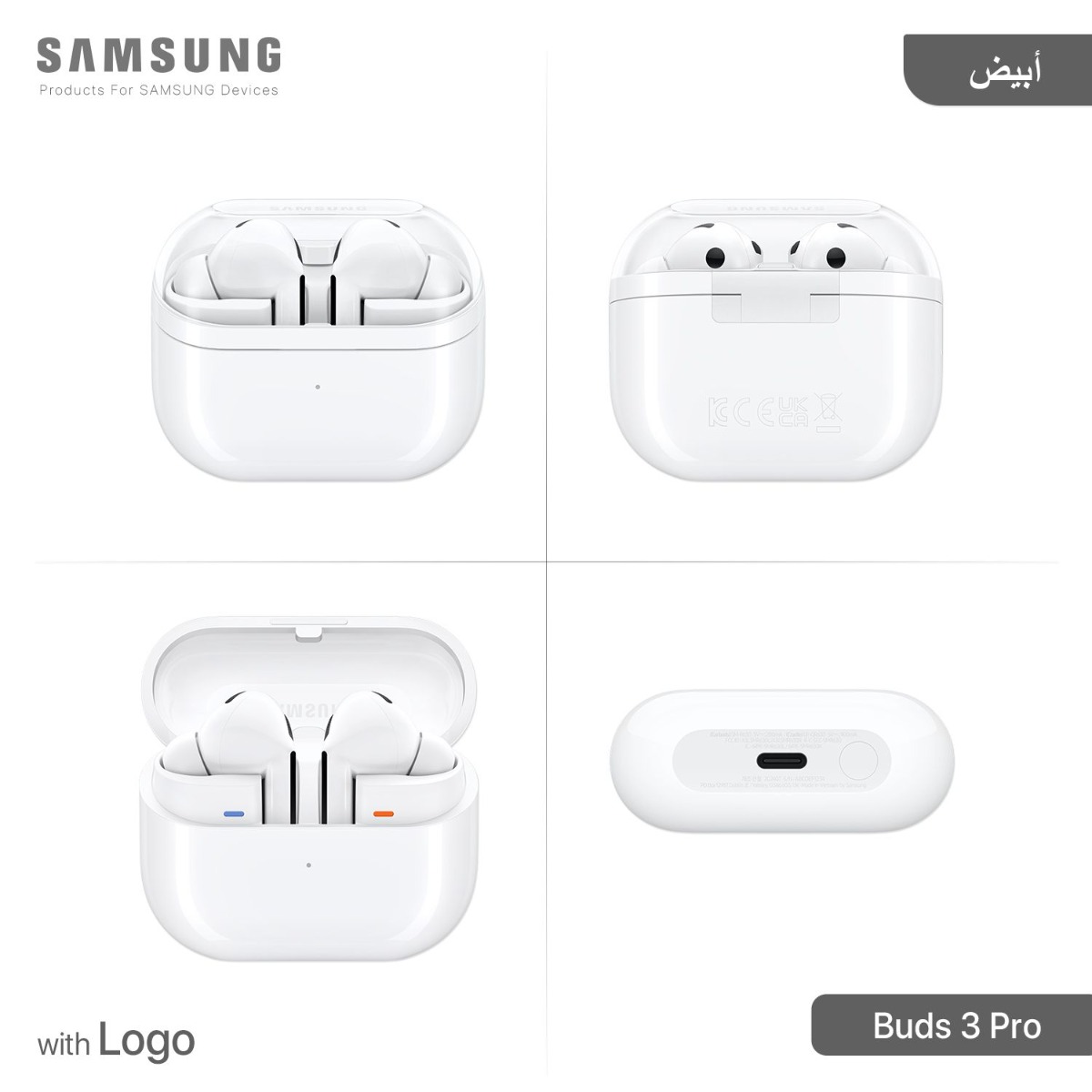 Samsung Buds 3 Pro Bluetooth Earphone with Logo