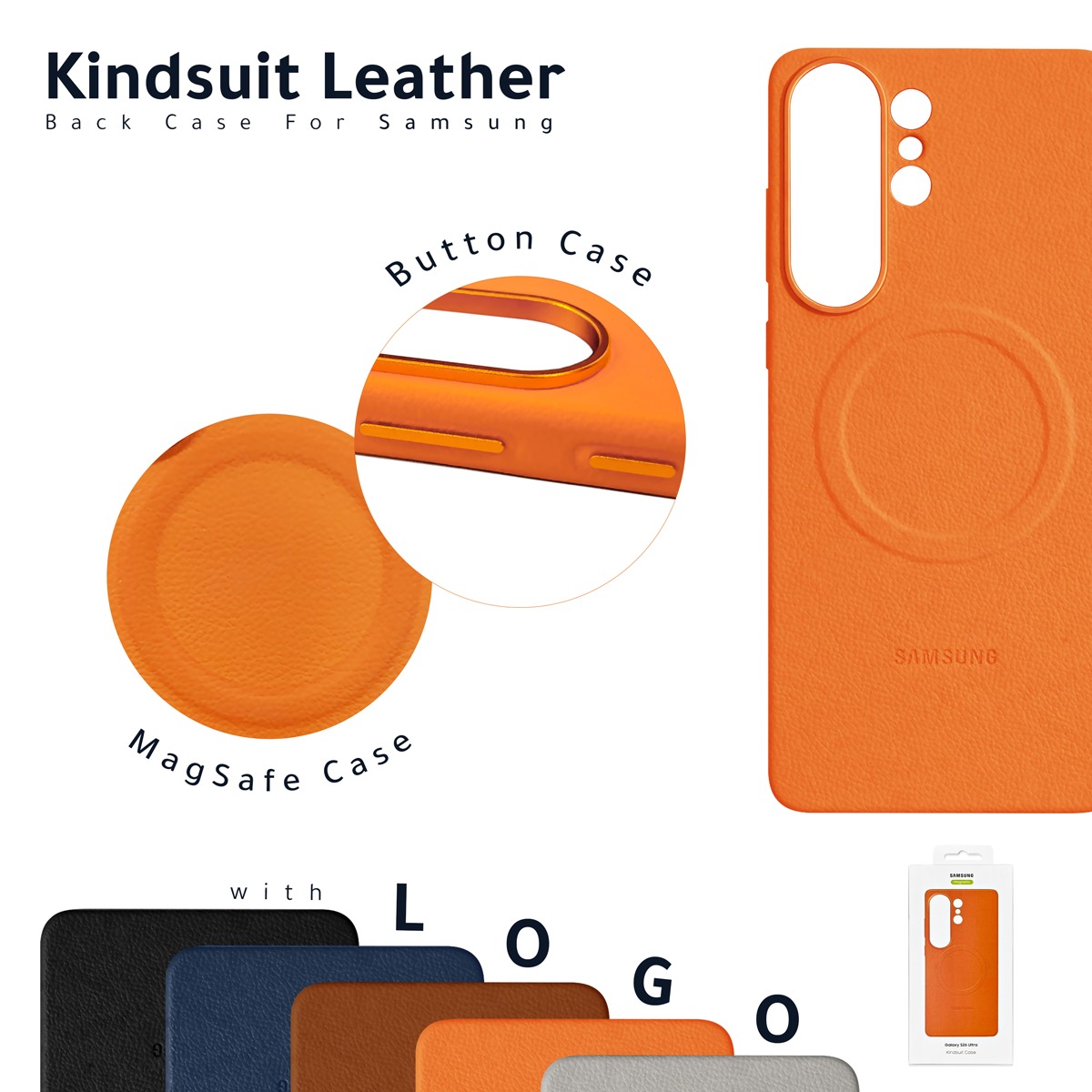 Kindsuit Leather Samsung S25 Ultra S26 Ultra