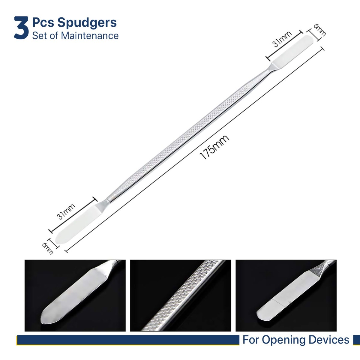 Set of 3pcs Spudgers Maintenance to Opening Devices