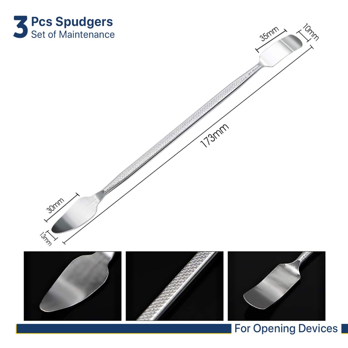 Set of 3pcs Spudgers Maintenance to Opening Devices