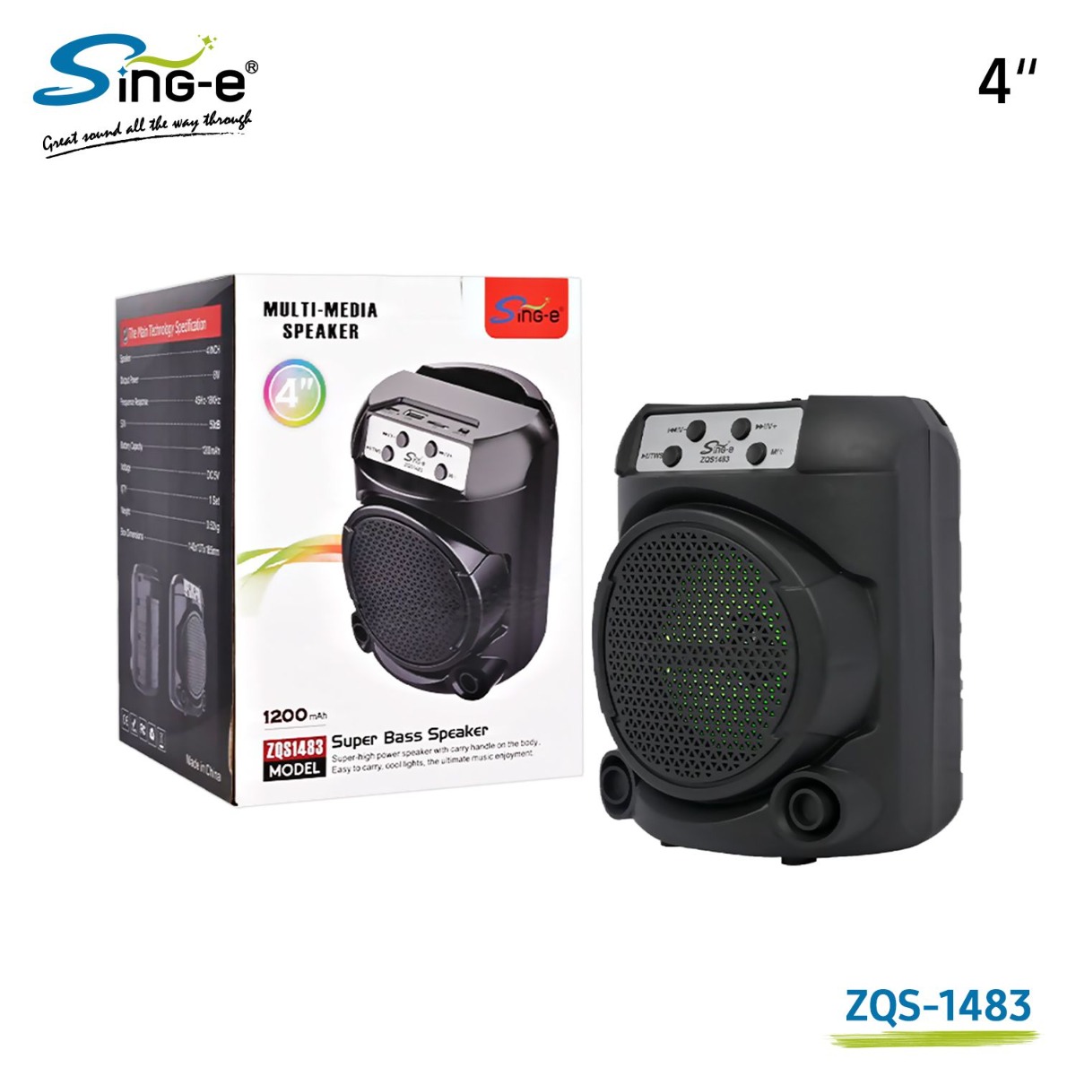 سبيكر Sing-e ZQS-1483 بلوتوث