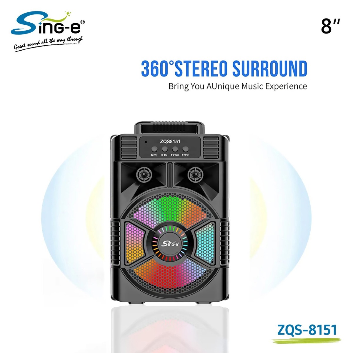 سبيكر Sing-e ZQS-8151 بلوتوث