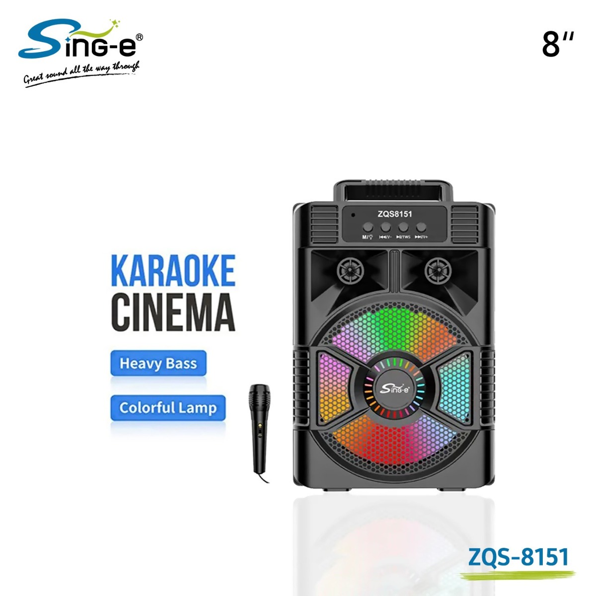 Sing-e ZQS-8151 Bluetooth Speaker