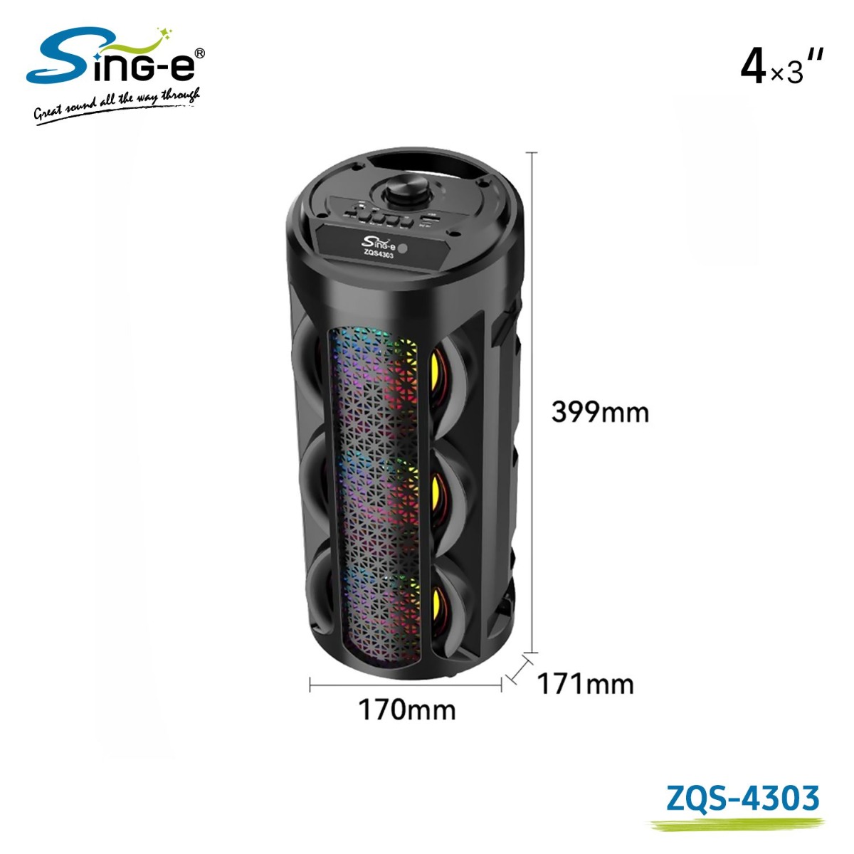 سبيكر Sing-e ZQS-4303 بلوتوث