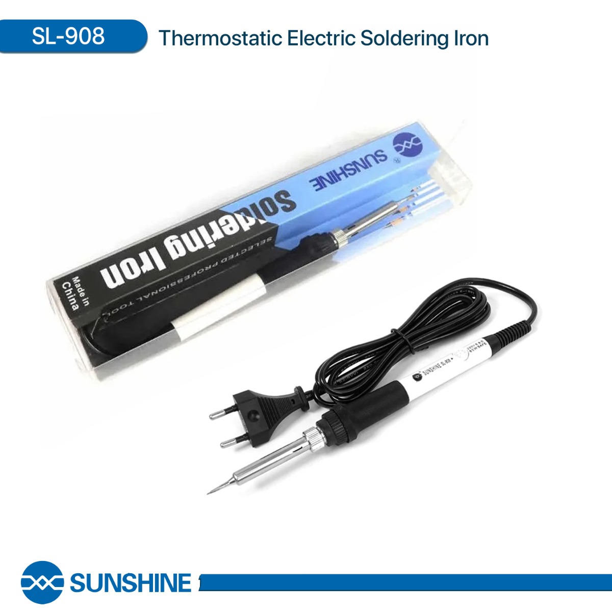 مكواة لحام SUNSHINE SL-908 60W Thermostatic Electric